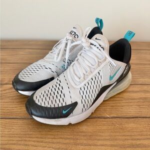 Nike Air Max 270 Women’s Size 7.5 White/Black/Dusty Cactus
